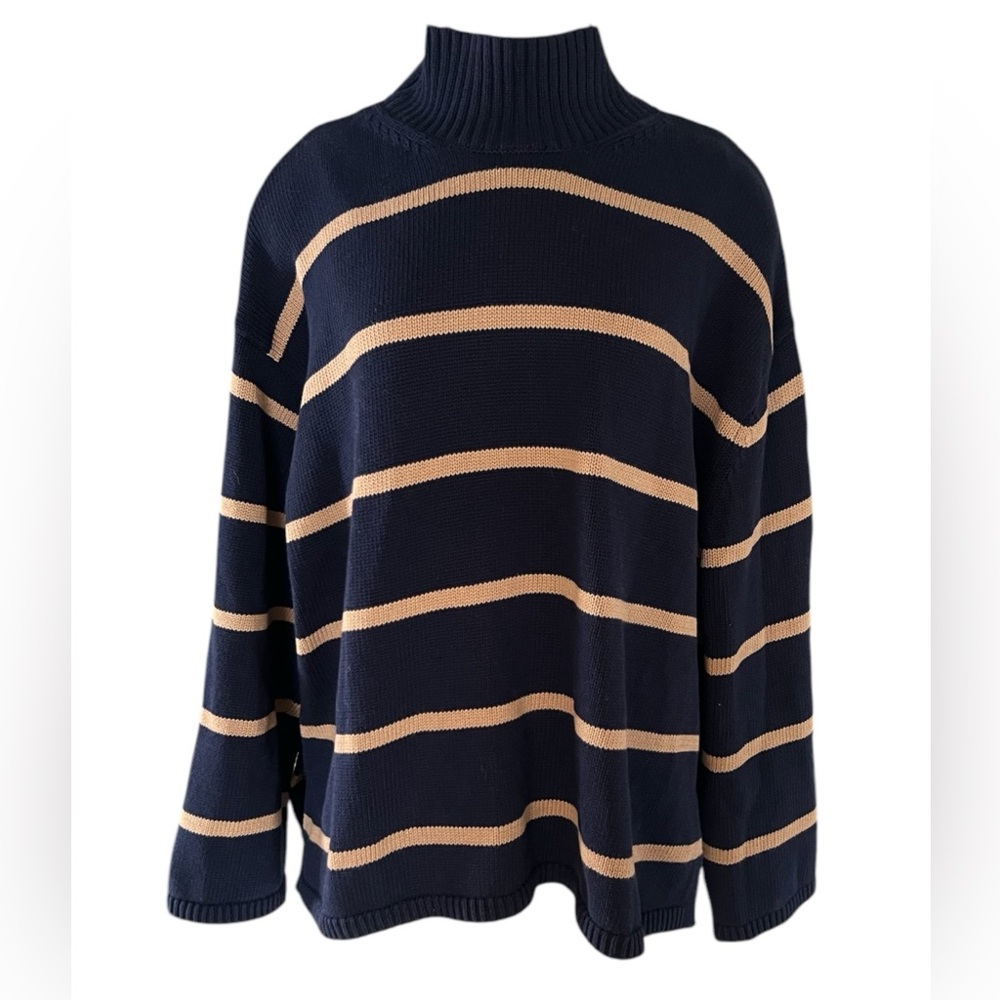 Gap Navy Striped Sweater